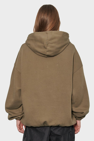 women#@Худі ONLY FOOTBALL MASK зелений