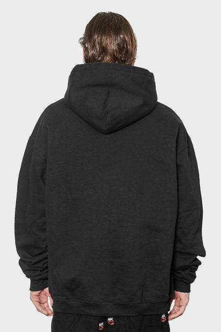 men#@Худі MINI EMBROIDERED LOGO чорне