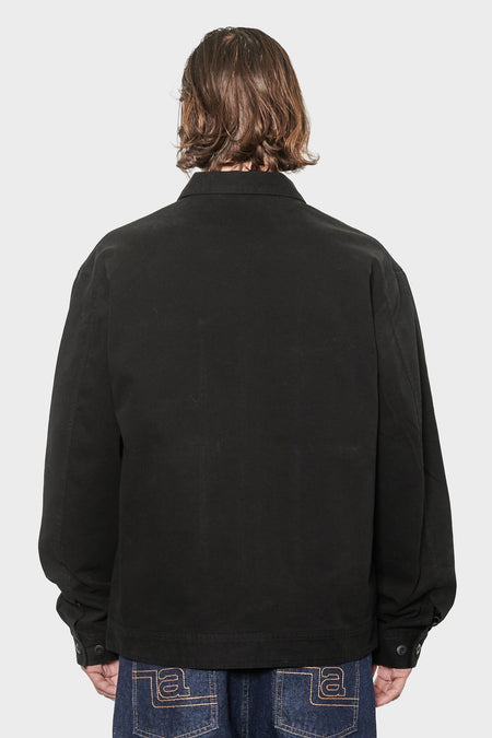 men#@Куртка EMBROIDERED WORK чорна