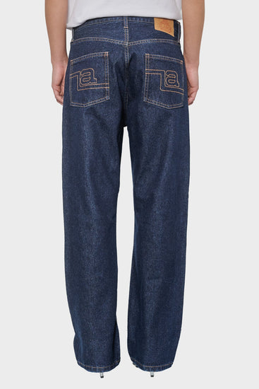women#@Джинси LA STITCHED темно-сині