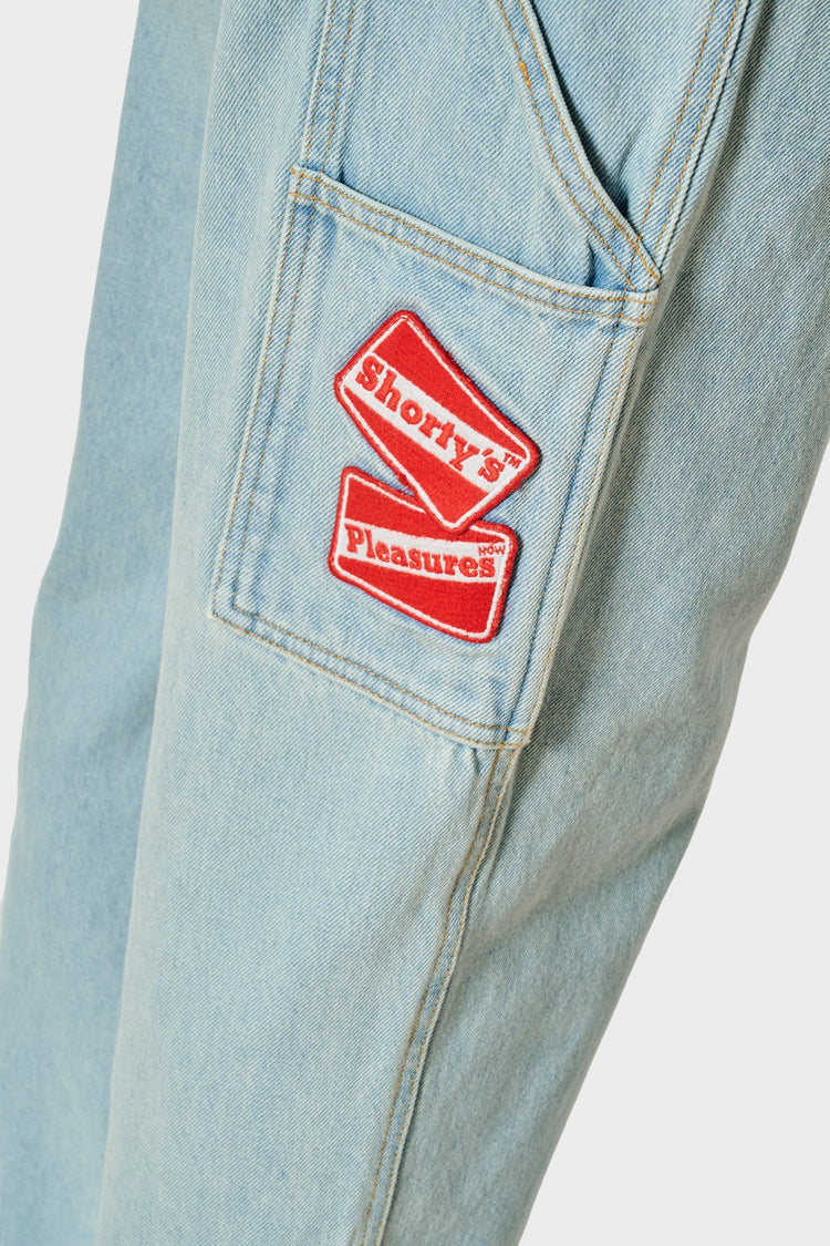 Джинси BOX LOGO CARPENTER світло-блакитні, купити онлайн в магазині.