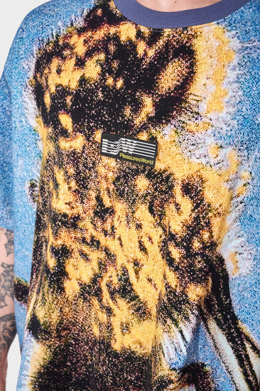 Футболка HONEYBEE блакитна, купити онлайн в магазині.