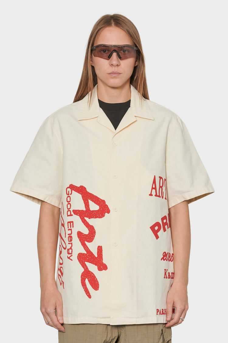 women#@Сорочка ARTE RED PRINT бежева