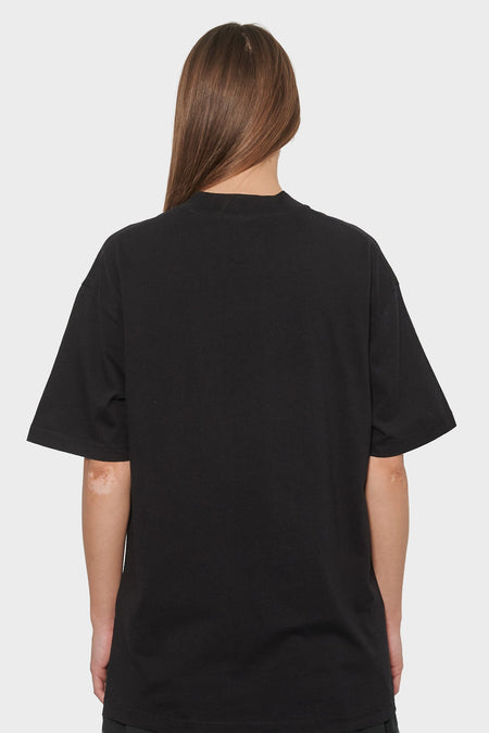 women#@Футболка LOGO чорна