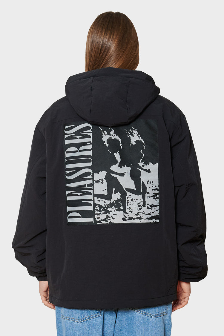 women#@Куртка RUN HOODED JACKET чорна, купити онлайн в магазині.