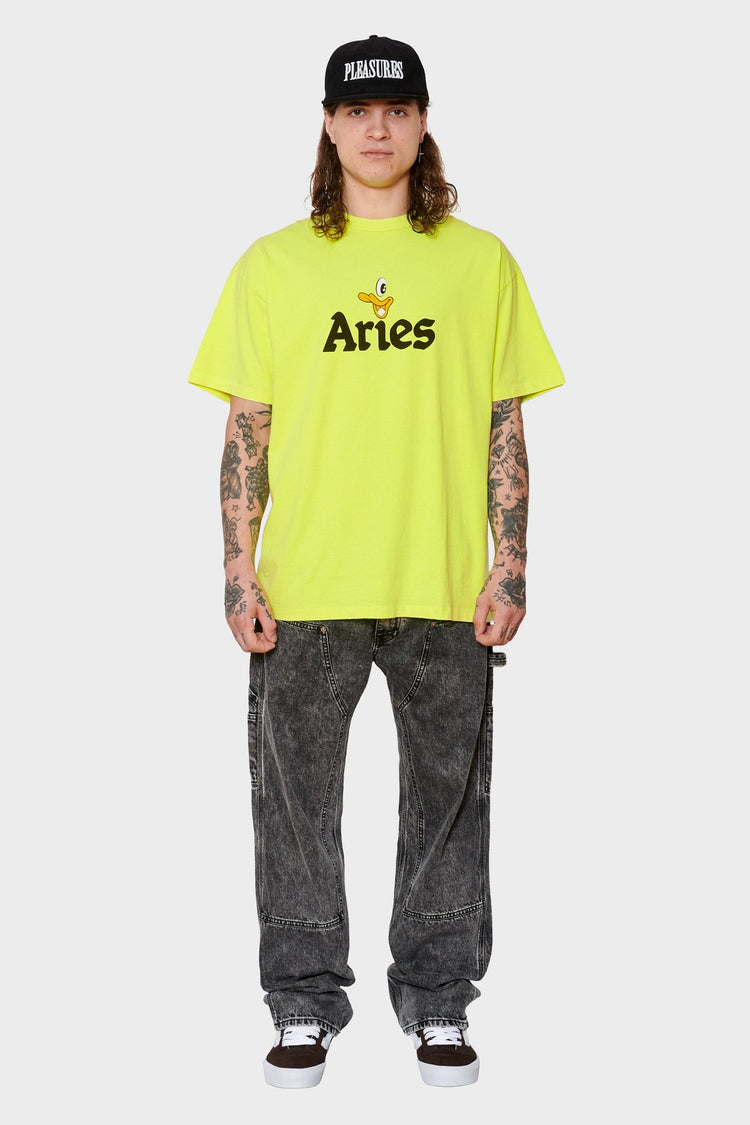 men#@Футболка AGED AYE DUCK FLUORO жовта, купити онлайн в магазині.