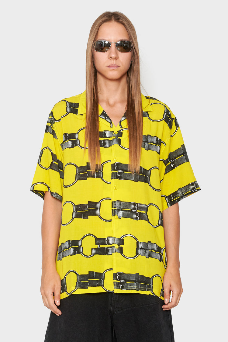women#@Сорочка STRAPS жовта, купити онлайн в магазині.