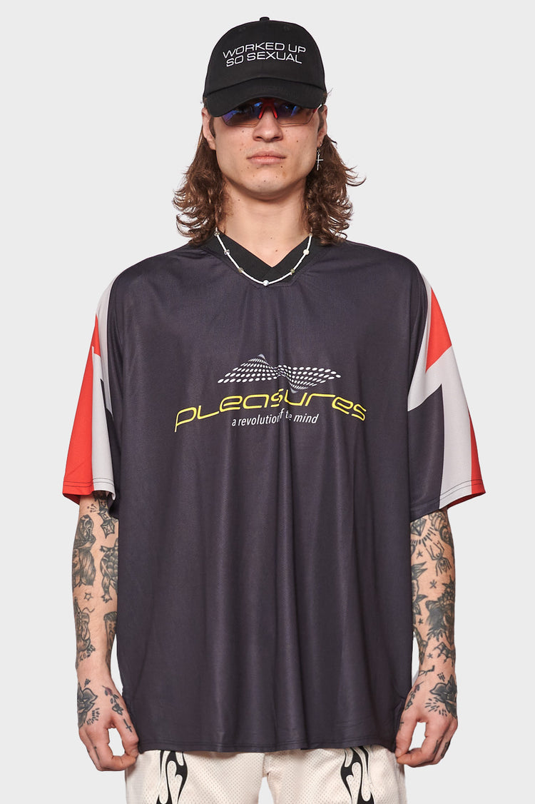 men#@Футболка MIND SOCCER JERSEY чорна, купити онлайн в магазині.