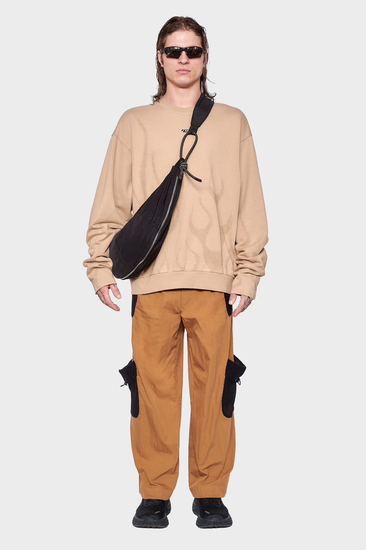 men#@Штани NET POCKET CARGO коричневі, купити онлайн в магазині.