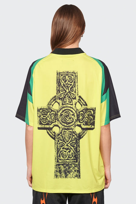 women#@Футболка MIND SOCCER JERSEY жовта, купити онлайн в магазині.