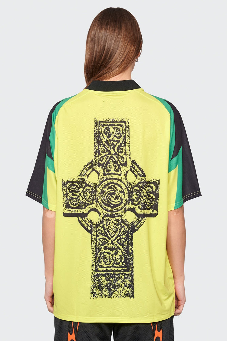 women#@Футболка MIND SOCCER JERSEY жовта, купити онлайн в магазині.