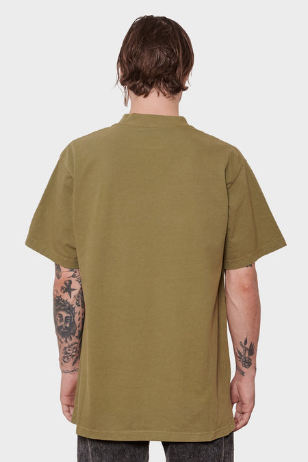 men#@Футболка WITCH WORK оливкова, купити онлайн в магазині.