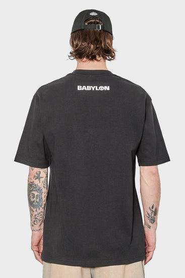 men#@Футболка HAPPY FACE чорна