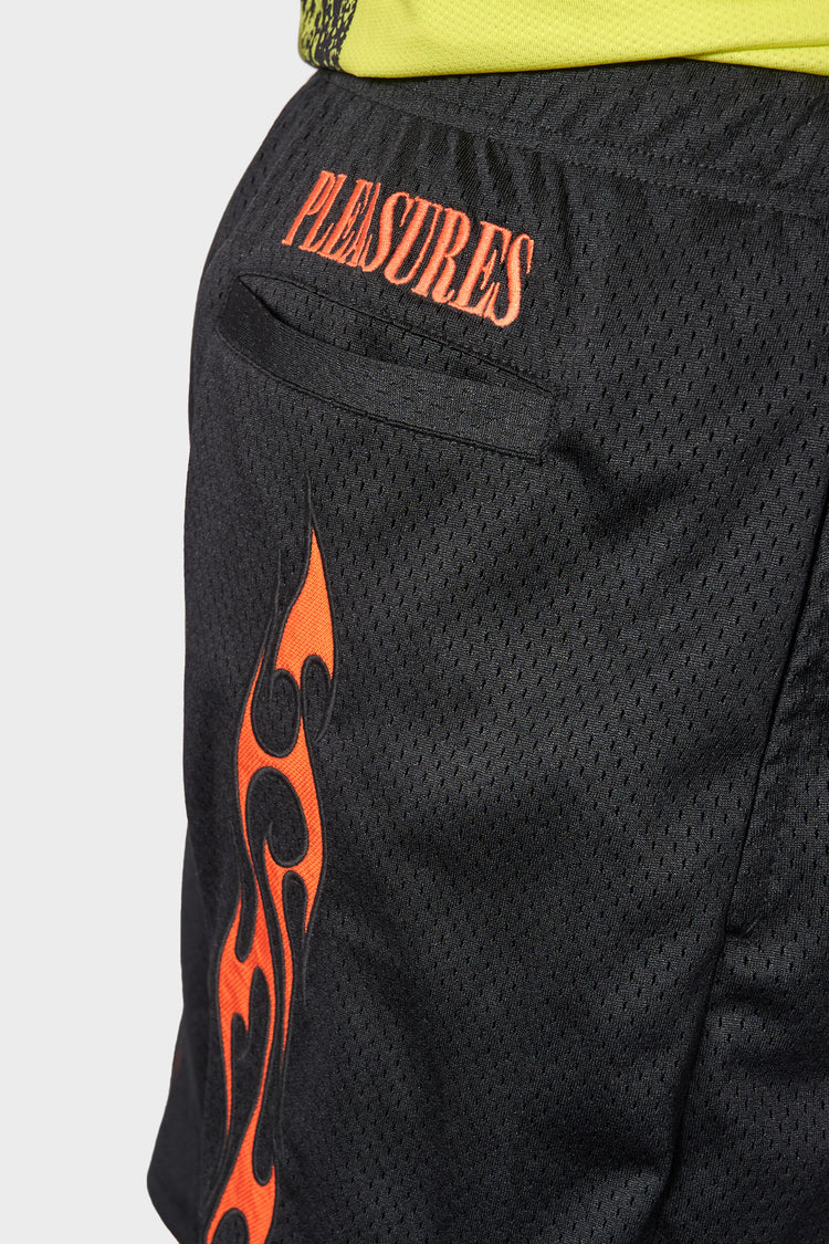 Шорти FLAME MESH чорні, купити онлайн в магазині.