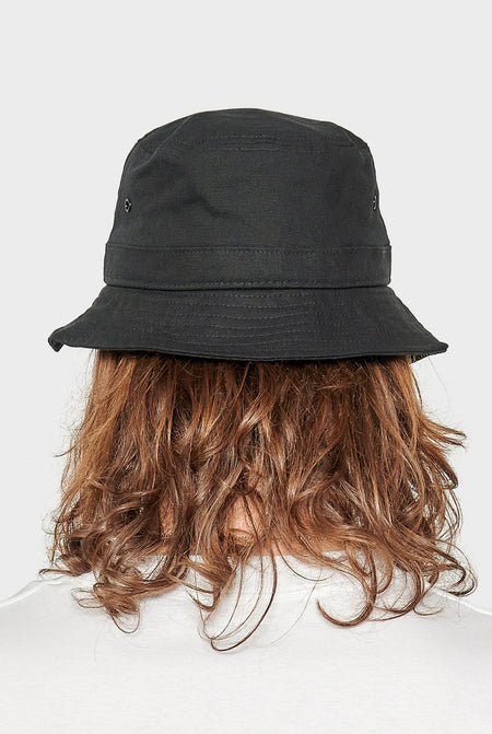 men#@Панама SCRIPT BUCKET HAT чорна, купити онлайн в магазині.