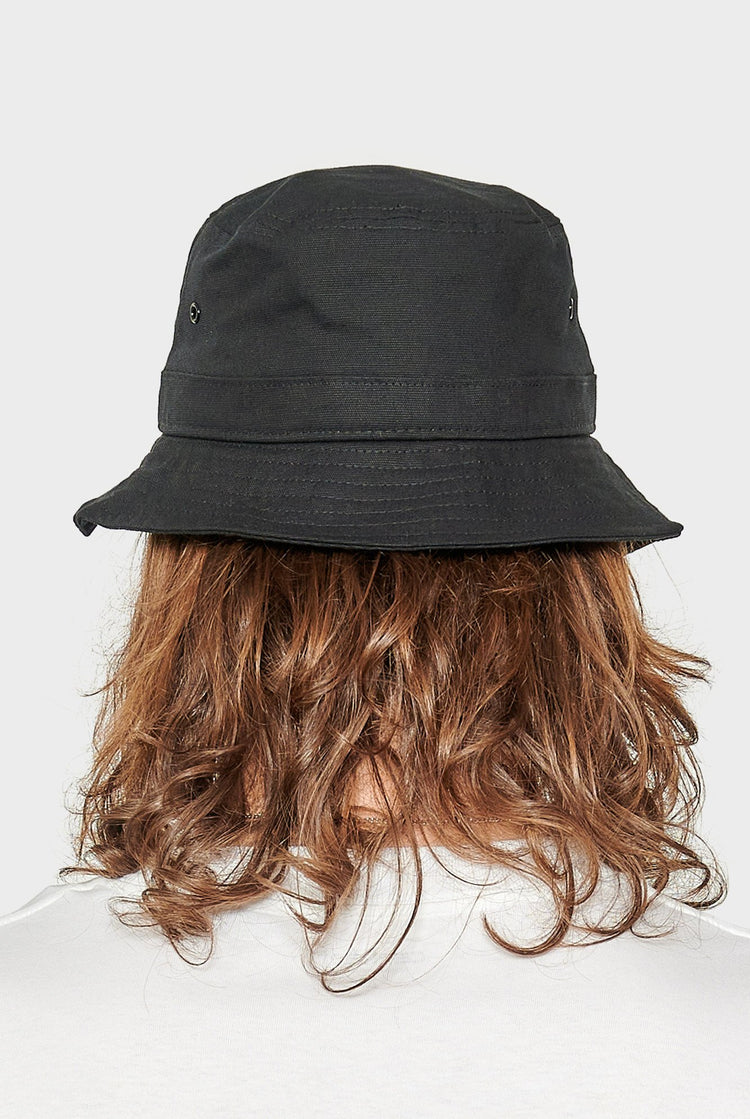 men#@Панама SCRIPT BUCKET HAT чорна, купити онлайн в магазині.