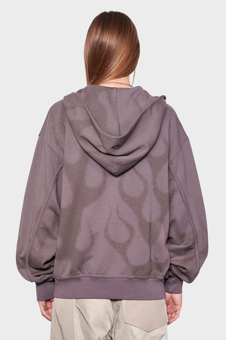 women#@Зіп-худі FLAMES SPRAY графітовий, купити онлайн в магазині.