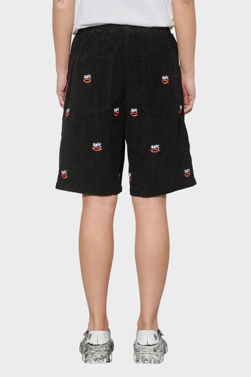women#@Шорти SEX LOGO EMBROIDERED чорні