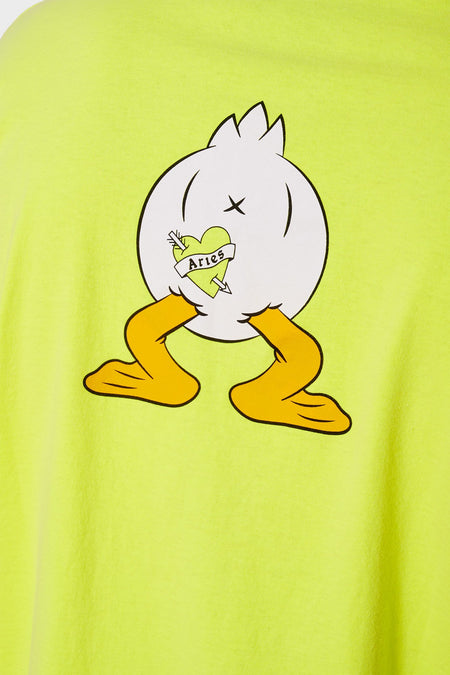 Футболка AGED AYE DUCK FLUORO жовта, купити онлайн в магазині.