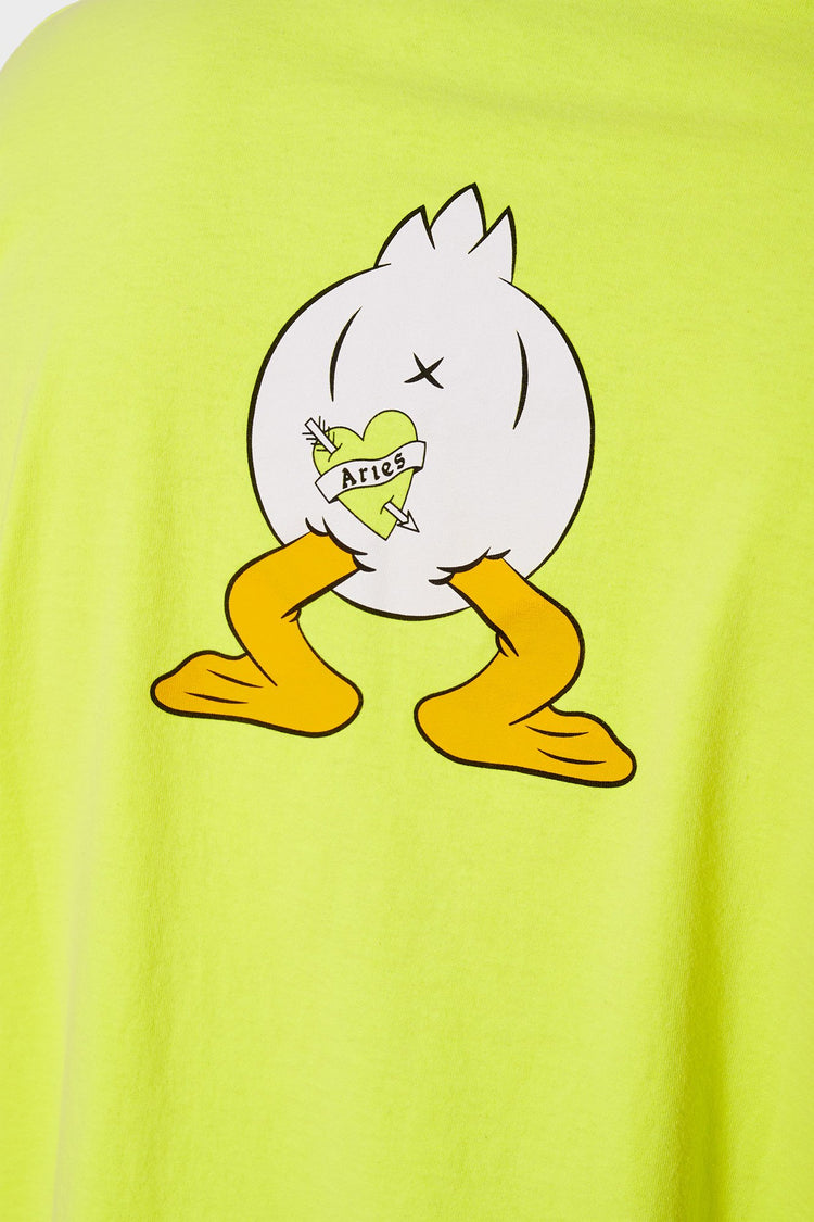 Футболка AGED AYE DUCK FLUORO жовта, купити онлайн в магазині.