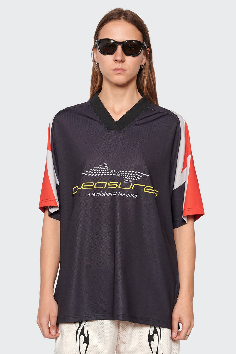 women#@Футболка MIND SOCCER JERSEY чорна, купити онлайн в магазині.
