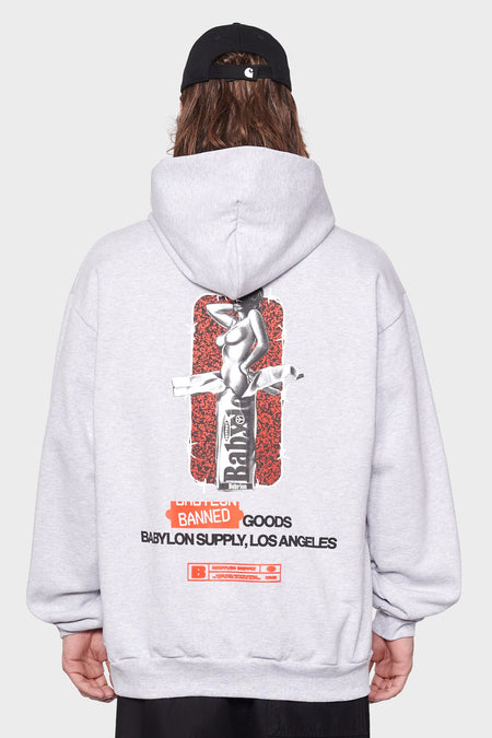 men#@Худі BANNED GOODS сірий, купити онлайн в магазині.