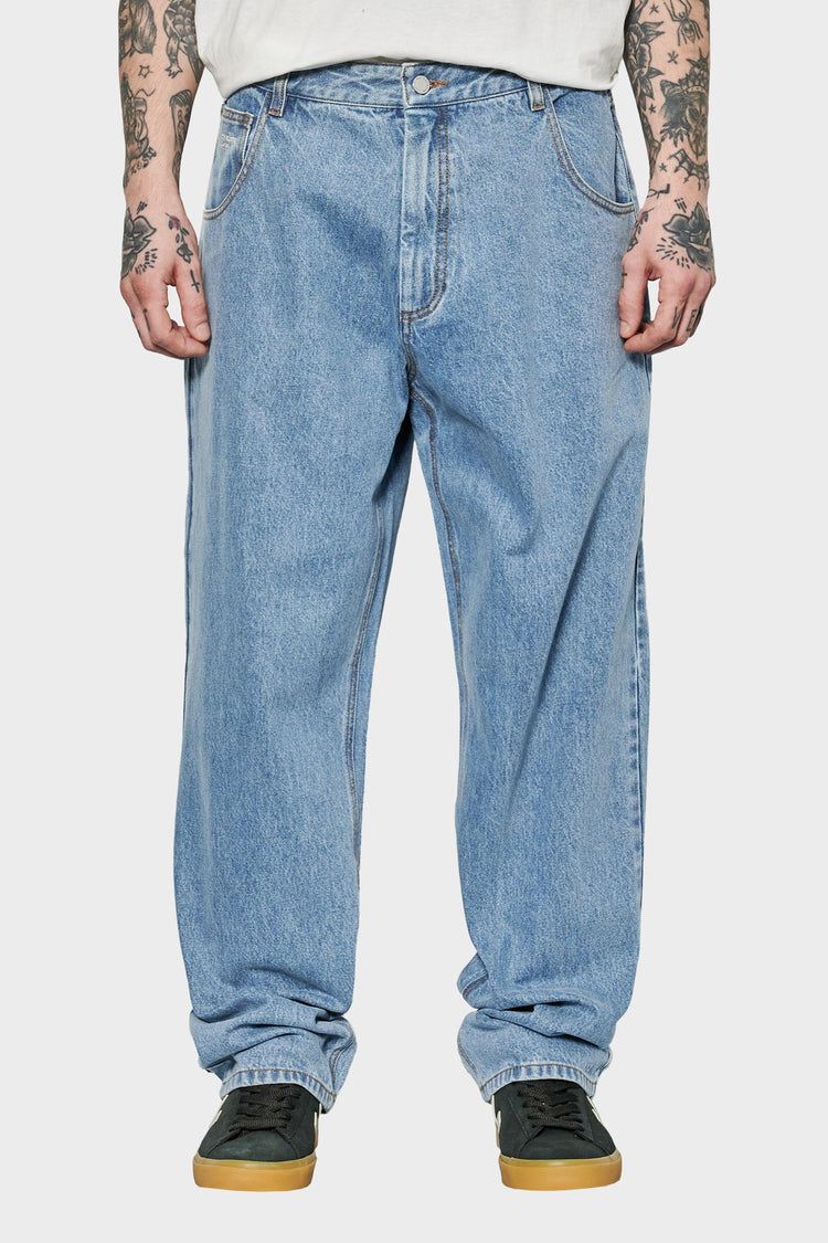 men#@Джинси 252 DENIM сині