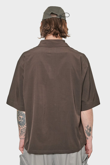 men#@Сорочка DOT AIR коричнева