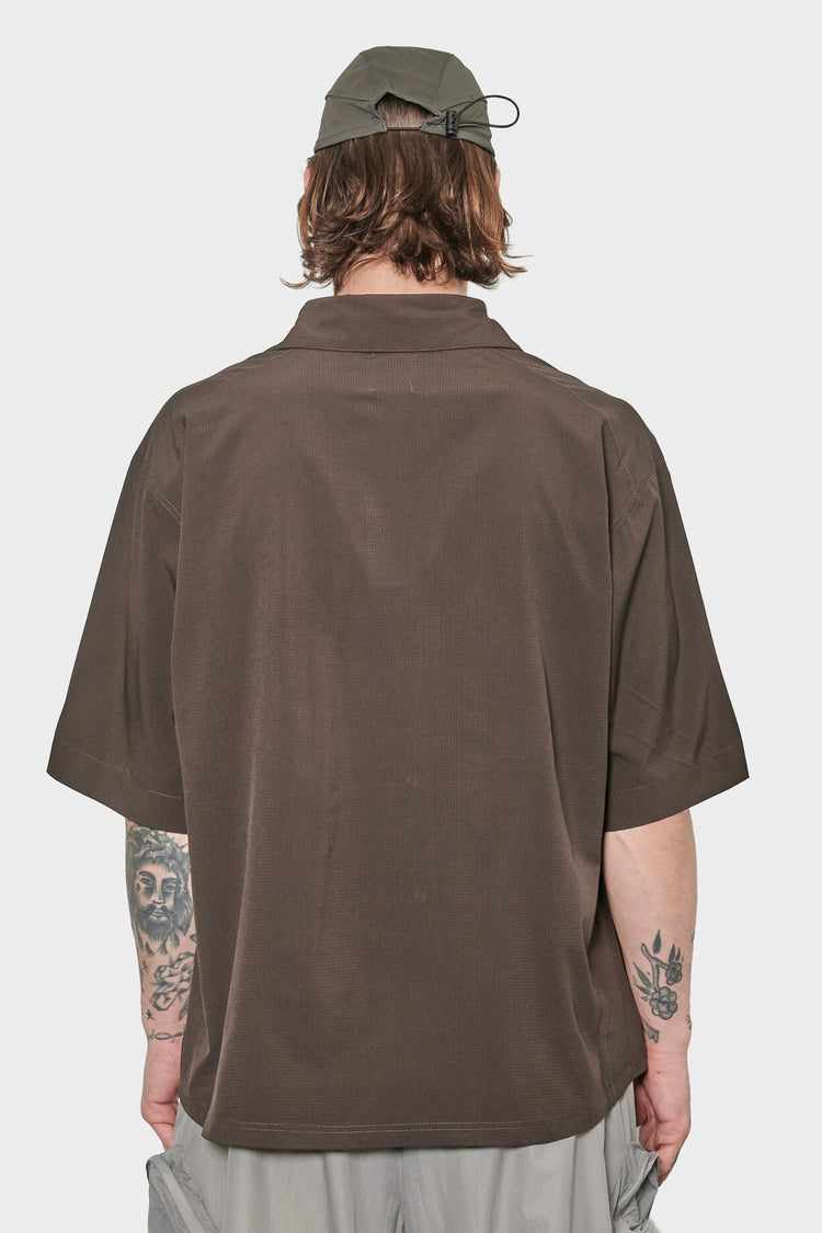 men#@Сорочка DOT AIR коричнева