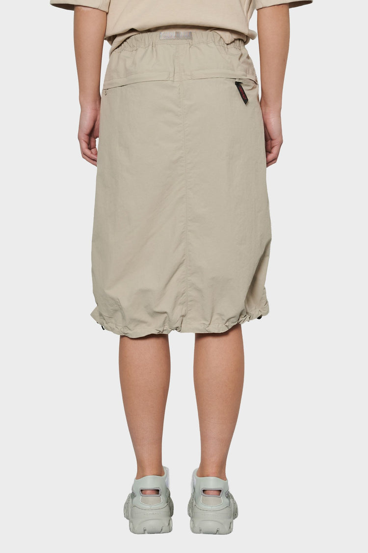 women#@Спідниця NYLON PACKABLE MIDI бежева