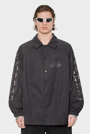 men#@Куртка BARBED чорна