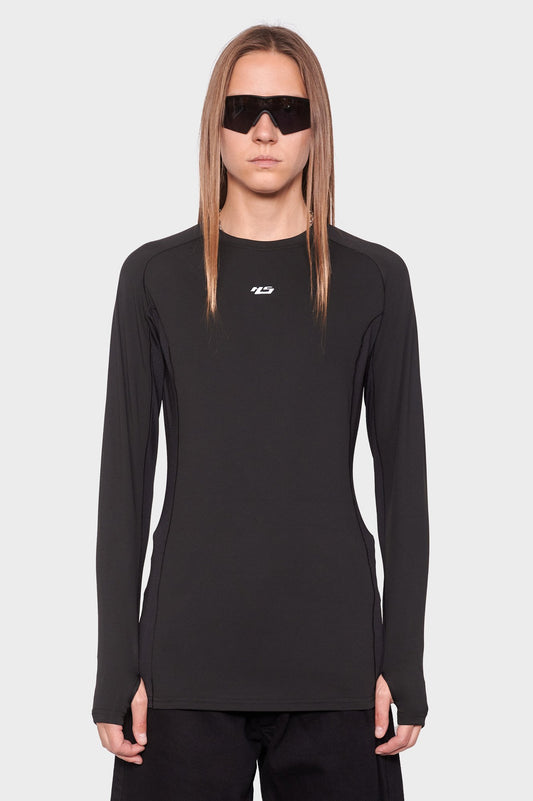 women#@Лонгслів FASHION RASH чорний, купити онлайн в магазині.
