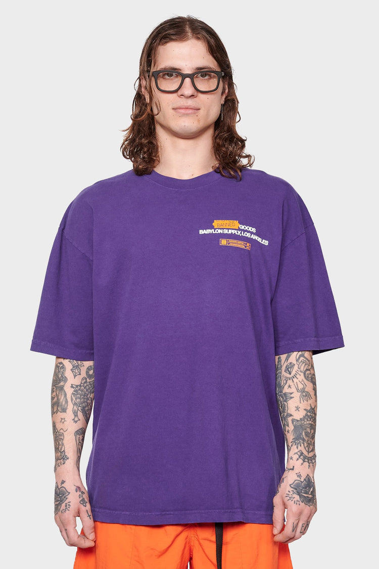 men#@Футболка BANNED GOODS фіолетова, купити онлайн в магазині.