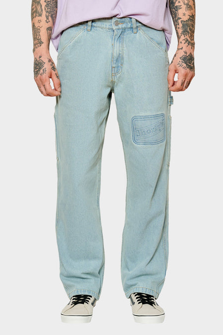 men#@Джинси BOX LOGO CARPENTER світло-блакитні, купити онлайн в магазині.