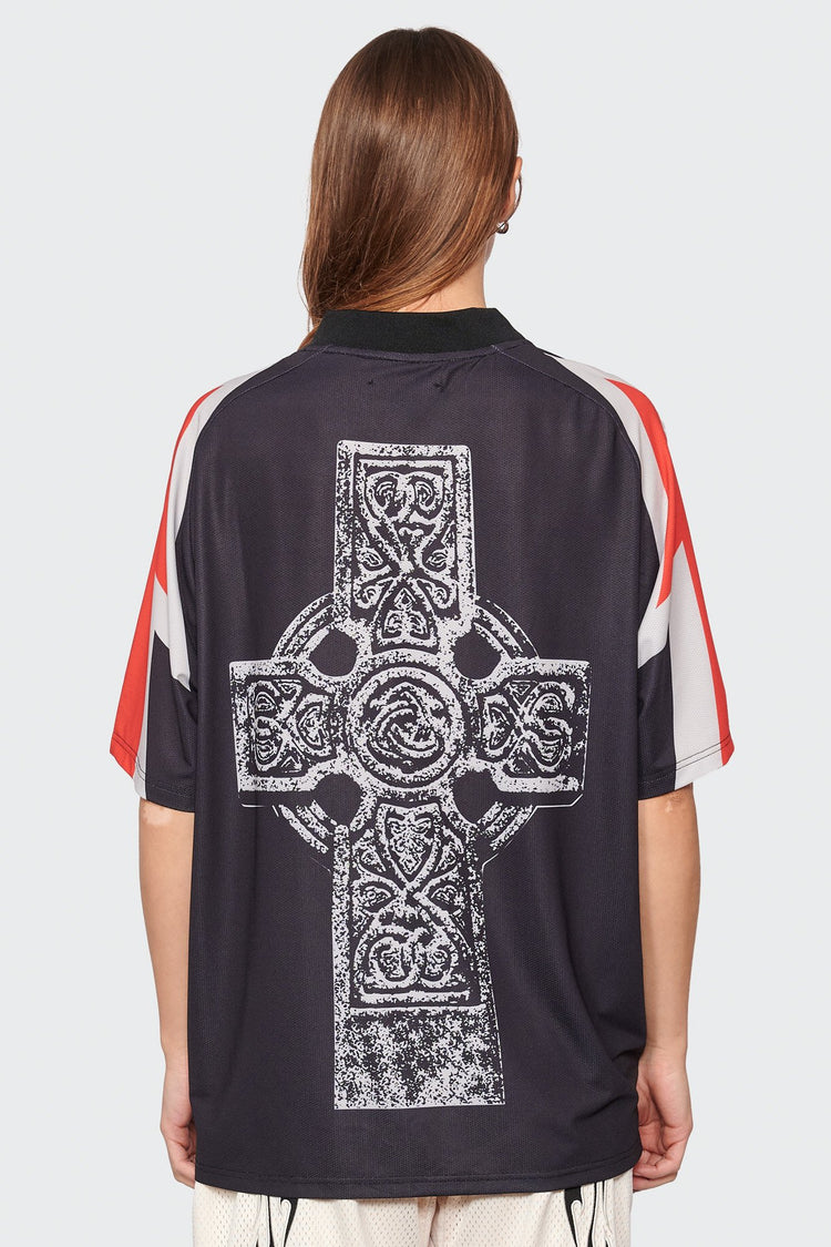 women#@Футболка MIND SOCCER JERSEY чорна, купити онлайн в магазині.