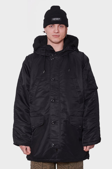 men#@Парка OLTEN чорна, купити онлайн в магазині.