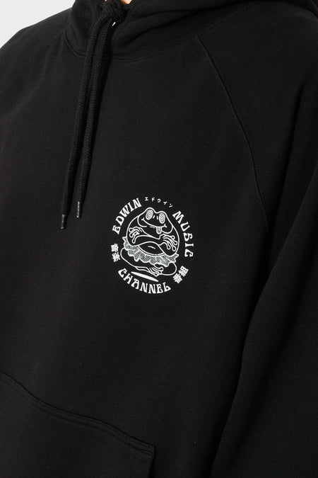 Худі EDWIN MUSIC CHANNEL чорний, купити онлайн в магазині.