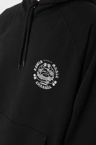 Худі EDWIN MUSIC CHANNEL чорний, купити онлайн в магазині.