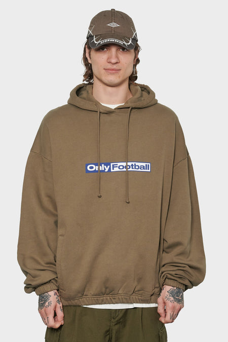 men#@Худі ONLY FOOTBALL MASK зелений