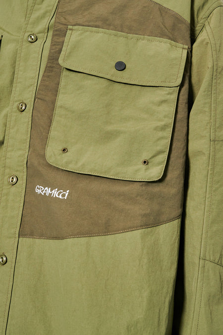 Сорочка BRENTWOOD зелена від GRAMICCI купити онлайн у магазині NEWBORN K