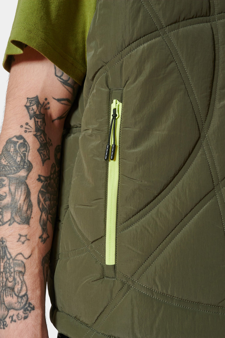 Жилет HYLAND O-PUFF зелений, купити онлайн в магазині.