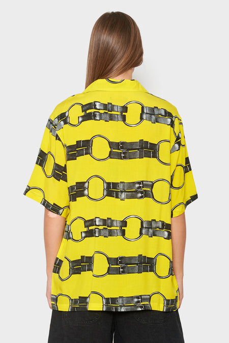 women#@Сорочка STRAPS жовта, купити онлайн в магазині.