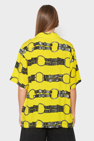 women#@Сорочка STRAPS жовта, купити онлайн в магазині.