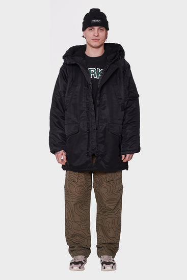 men#@Парка OLTEN чорна, купити онлайн в магазині.