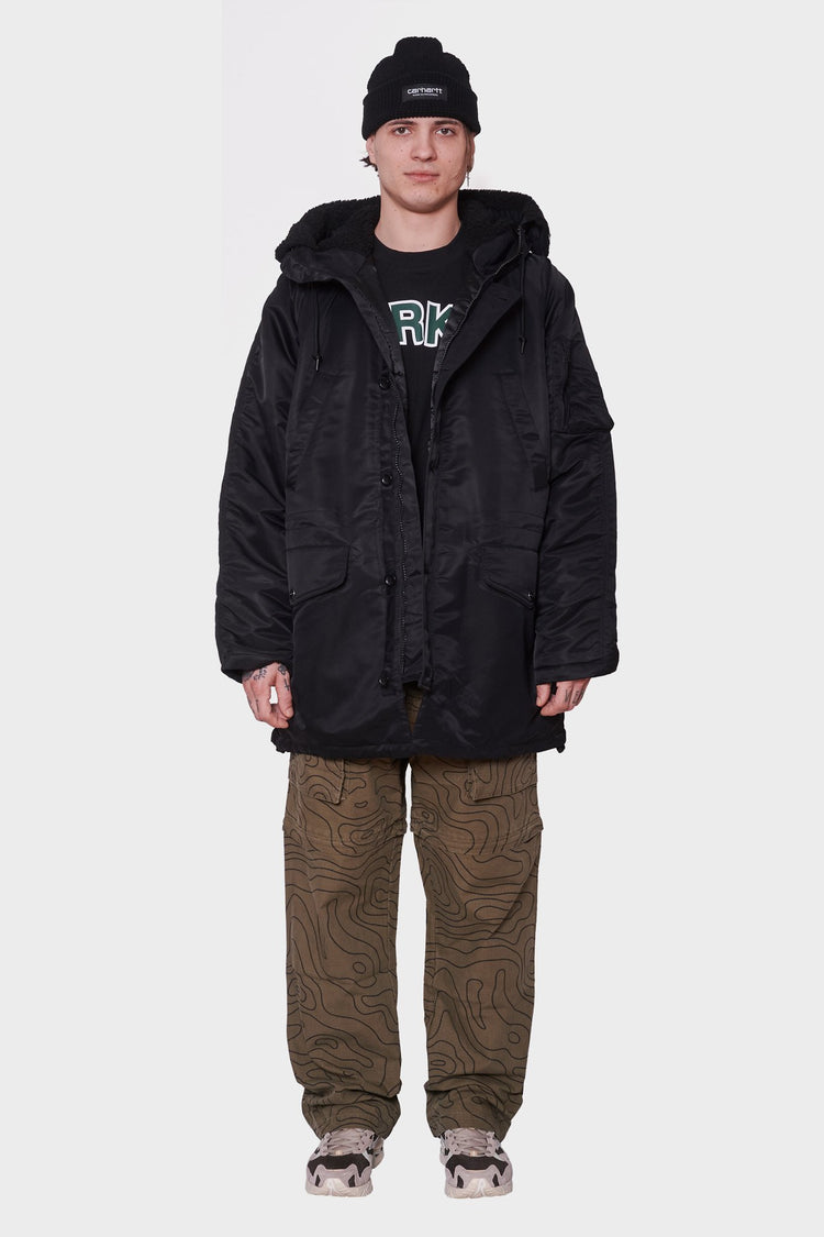 men#@Парка OLTEN чорна, купити онлайн в магазині.