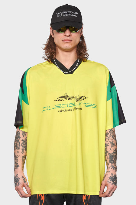 men#@Футболка MIND SOCCER JERSEY жовта, купити онлайн в магазині.