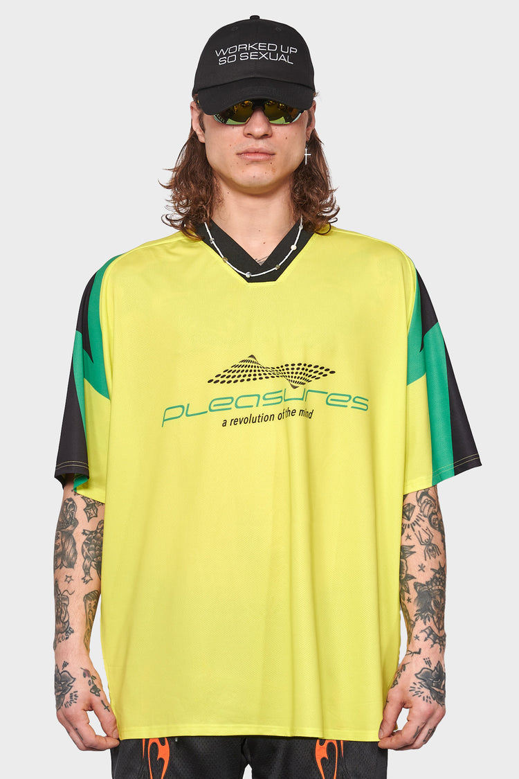 men#@Футболка MIND SOCCER JERSEY жовта, купити онлайн в магазині.