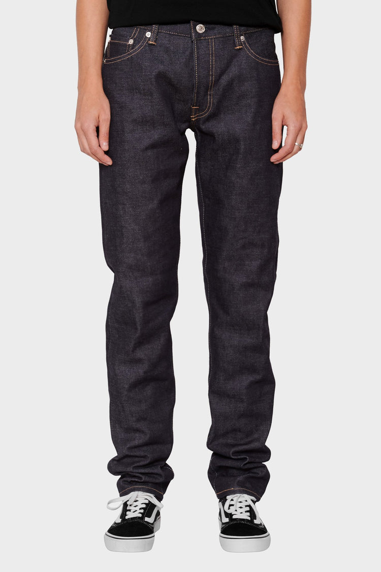 women#@Джинси REGULAR TAPERED RAINBOW SELVAGE темно-сині, купити онлайн в магазині.