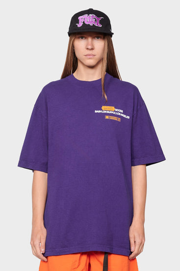 women#@Футболка BANNED GOODS фіолетова, купити онлайн в магазині.