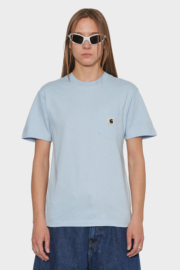 women#@Футболка POCKET T-SHIRT блакитна